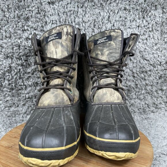 Pro Line Boots Men's 12 Camo 200 Gram Thinsulate Insulated - Picture 3 of 9